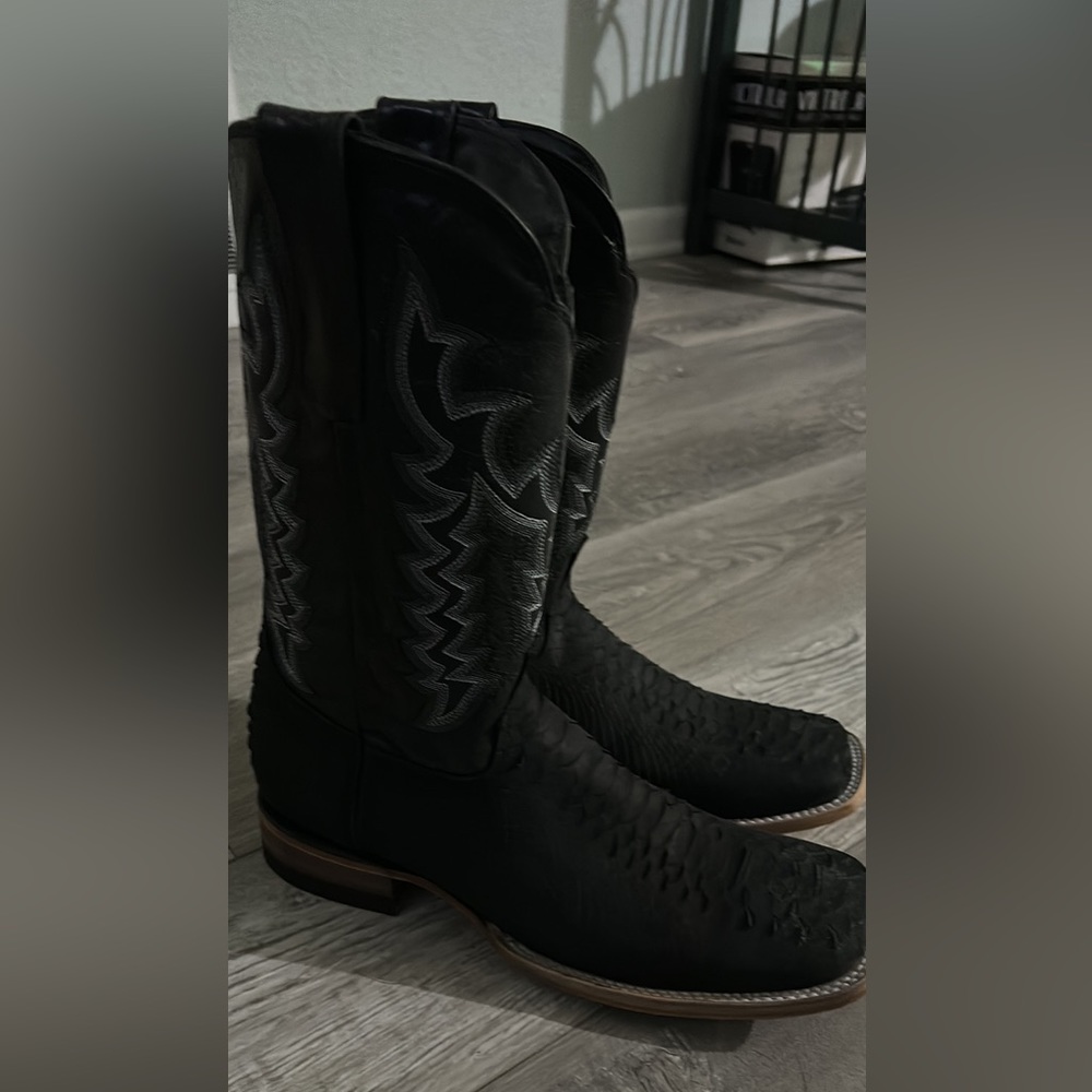 Snake Skin Cowboy Boots